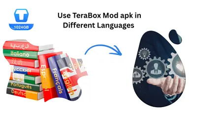  Use TeraBox Mod apk  in Different Languages
