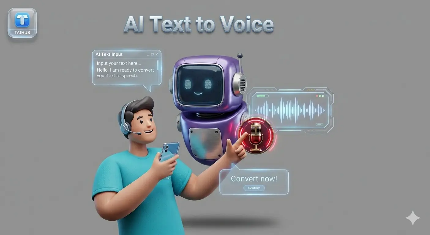 AI Text to Voice in terabox