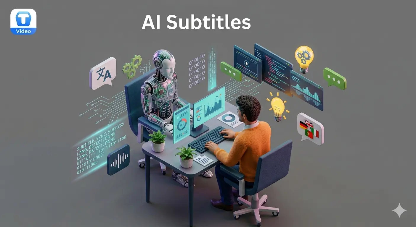 AI Subtitles in terabox