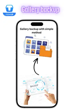 Gallery backup in terabox
