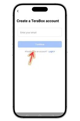 Create terabox account